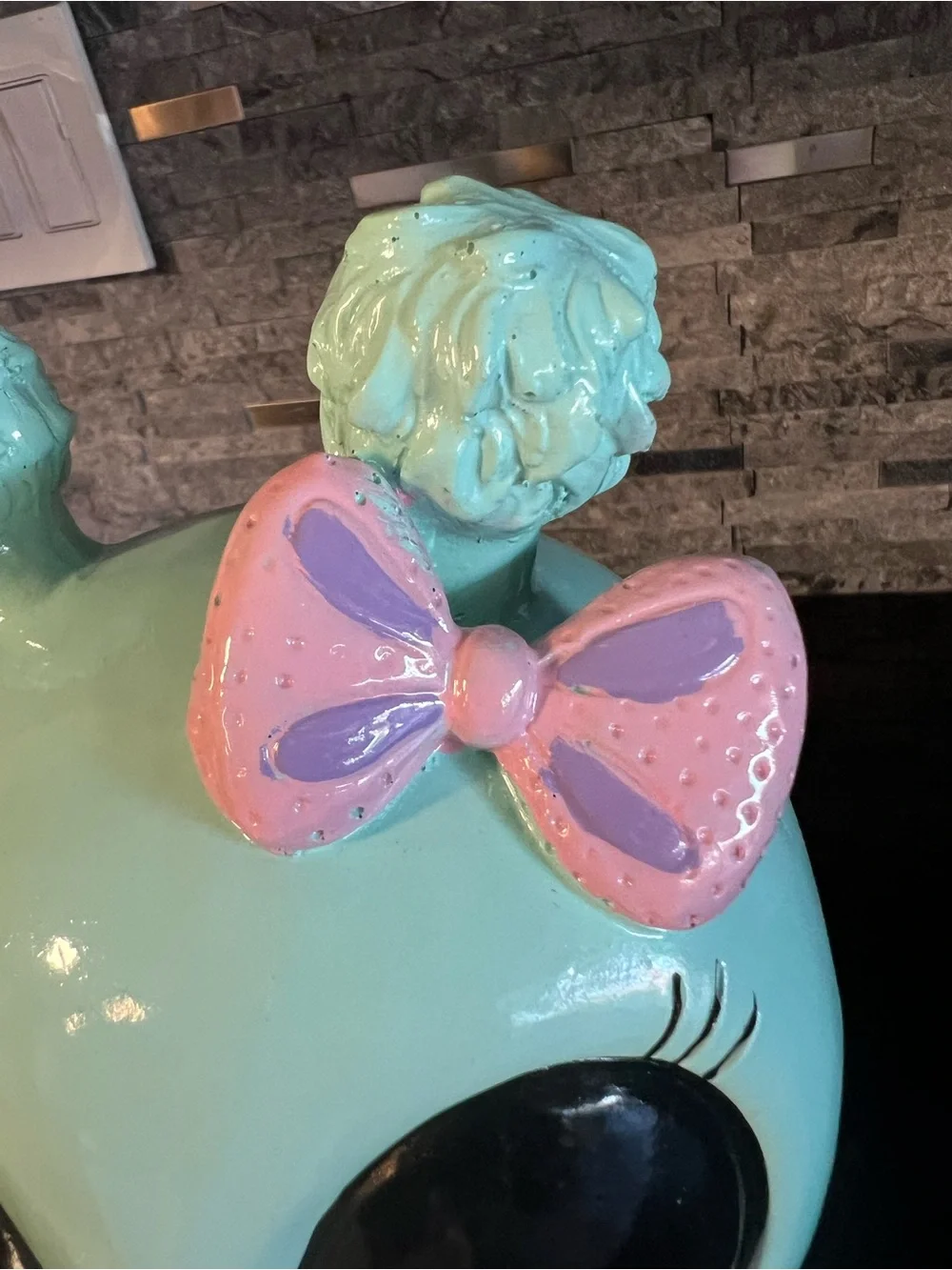 Pastel Toddler Girl ALIEN, Halloween Decor